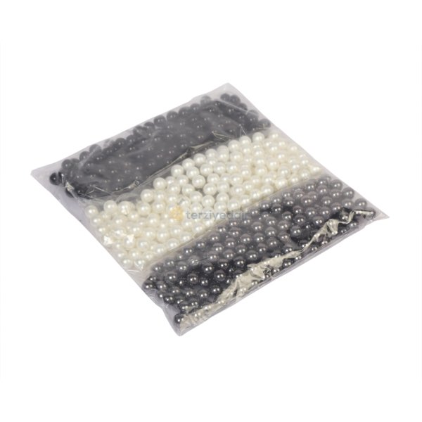 Karışık Renk Çakma İnci 6mm