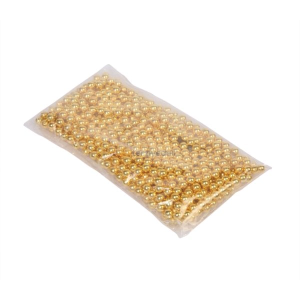 6mm Gold Çakma İnci 100 Adet