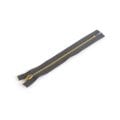 18cm Koyu Gri Metal Kot Pantolon Fermuarı