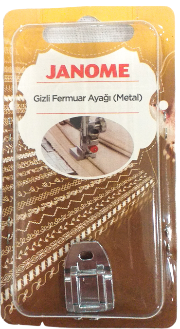 Gizli Fermuar Ayağı (Metal)