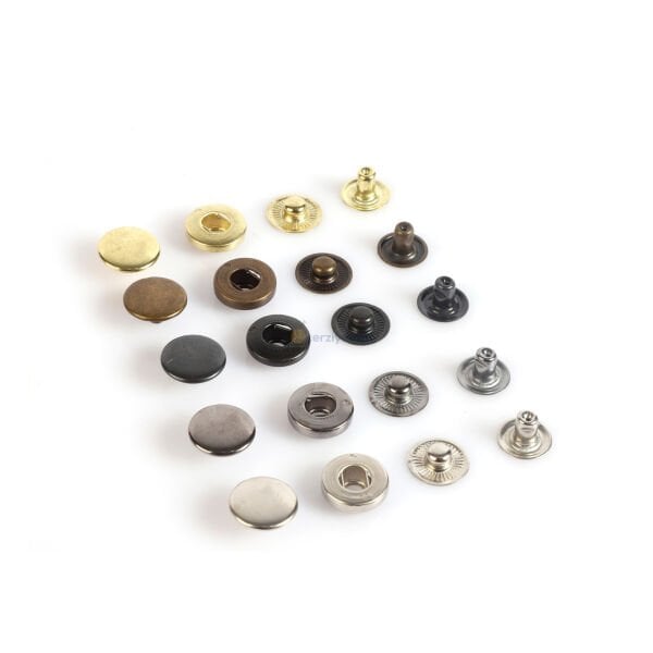 15mm Pirinç Mont Çıtçıt (Alfa) 100 Adet