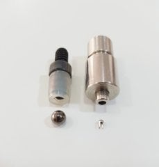 6mm Füme Çakma İnci 100 Adet + Kalıp