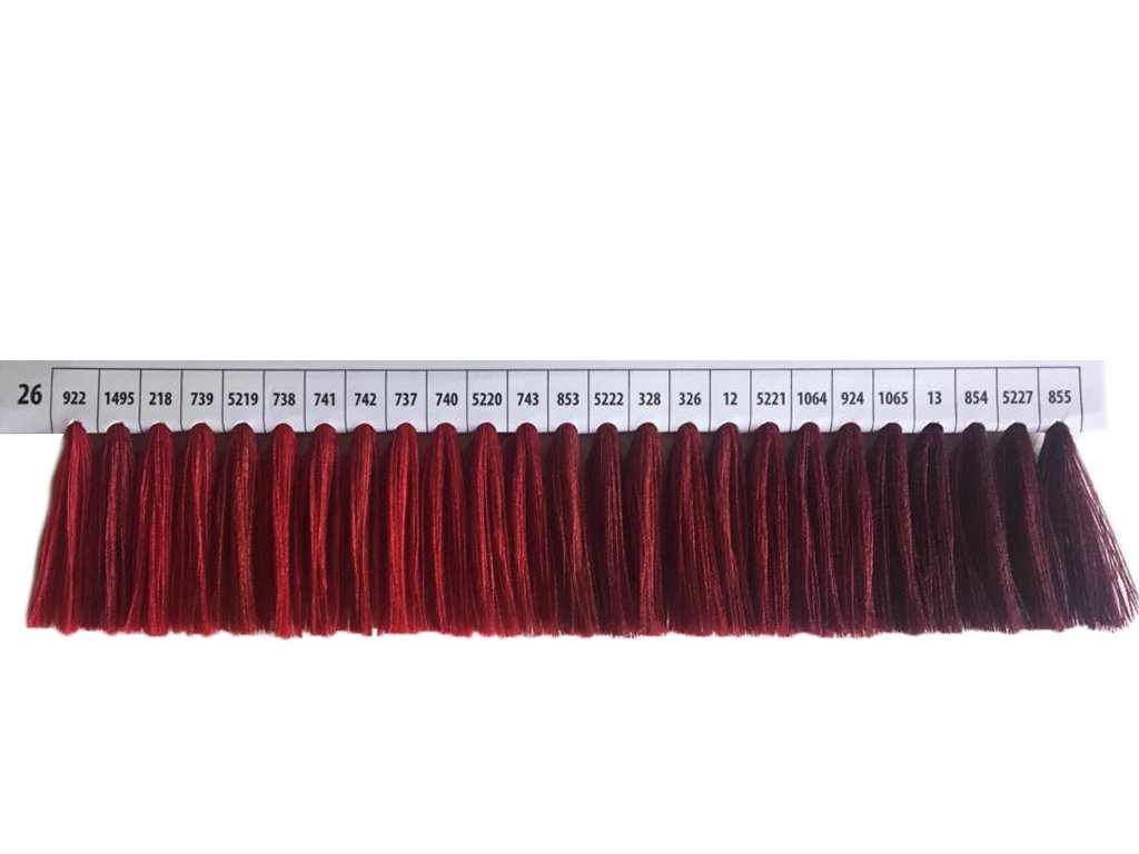 Bordo Dikiş İpliği Tonları