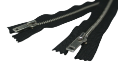 20cm Siyah Kot Pantolon Fermuarı
