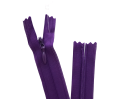 5 Adet 60cm Mor Gizli Fermuar