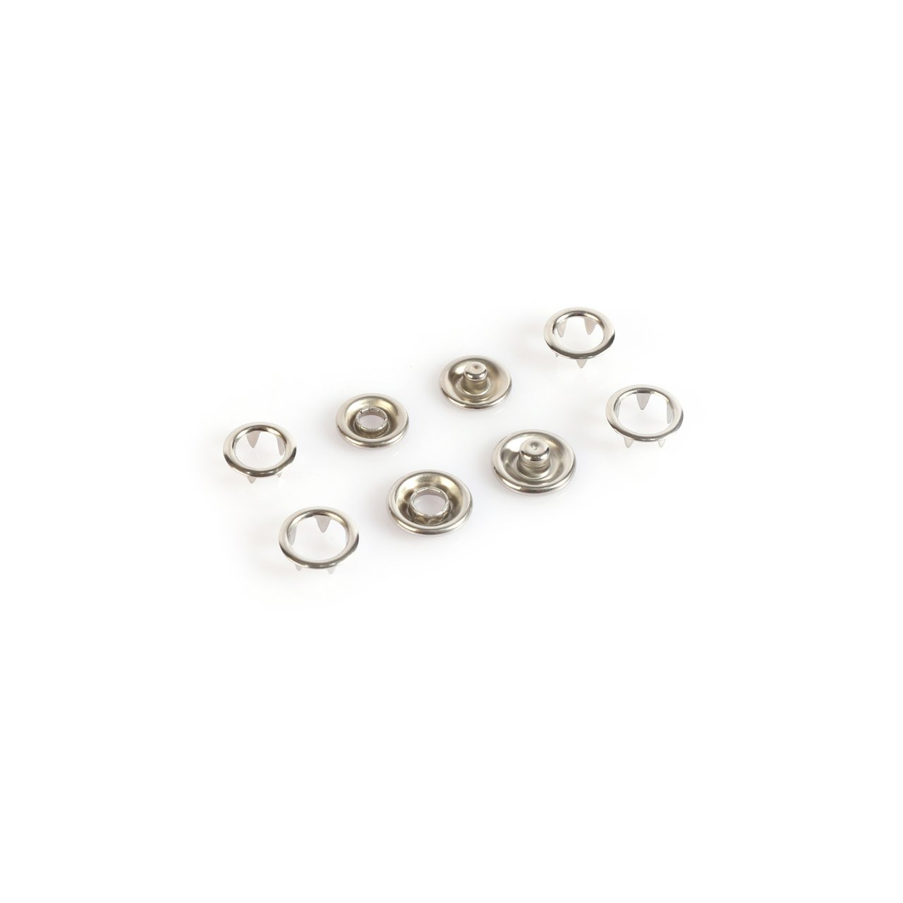 10.5mm Nikel(Gümüş) Bebe Çıtçıt 100 Adet