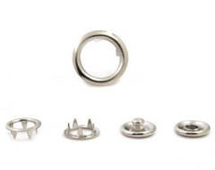 10.5mm Nikel(Gümüş) Bebe Çıtçıt 100 Adet