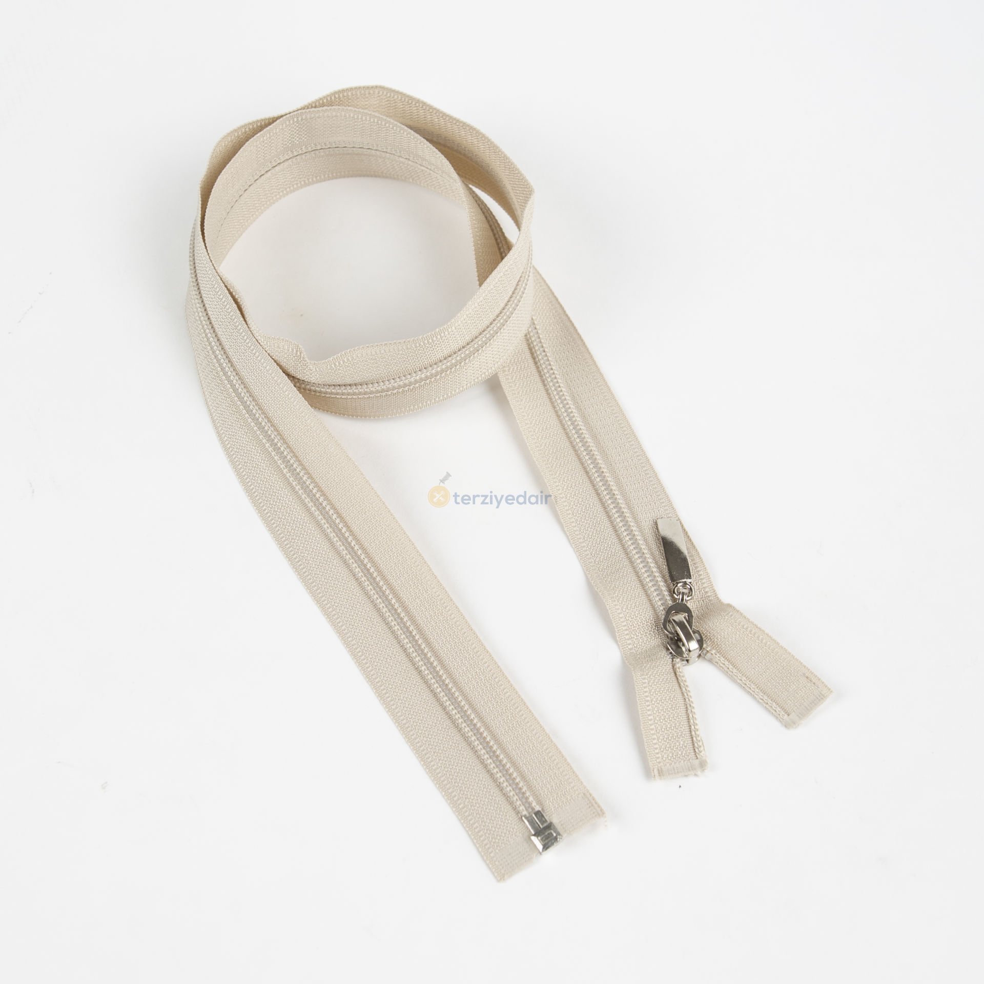 Bej Mont Fermuarı 80cm