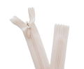 5 Adet 60cm Krem Gizli Fermuar