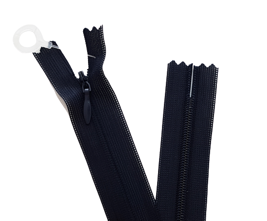 5 Adet 60cm Lacivert Gizli Fermuar