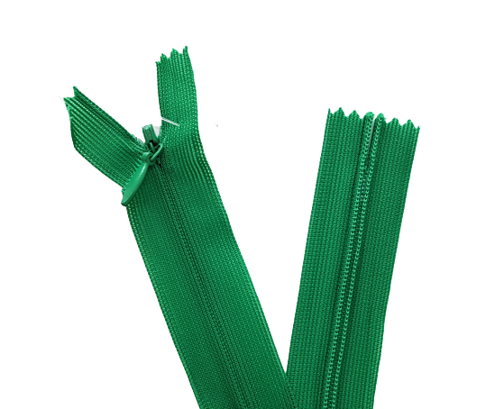 5 Adet 60cm Yeşil Gizli Fermuar