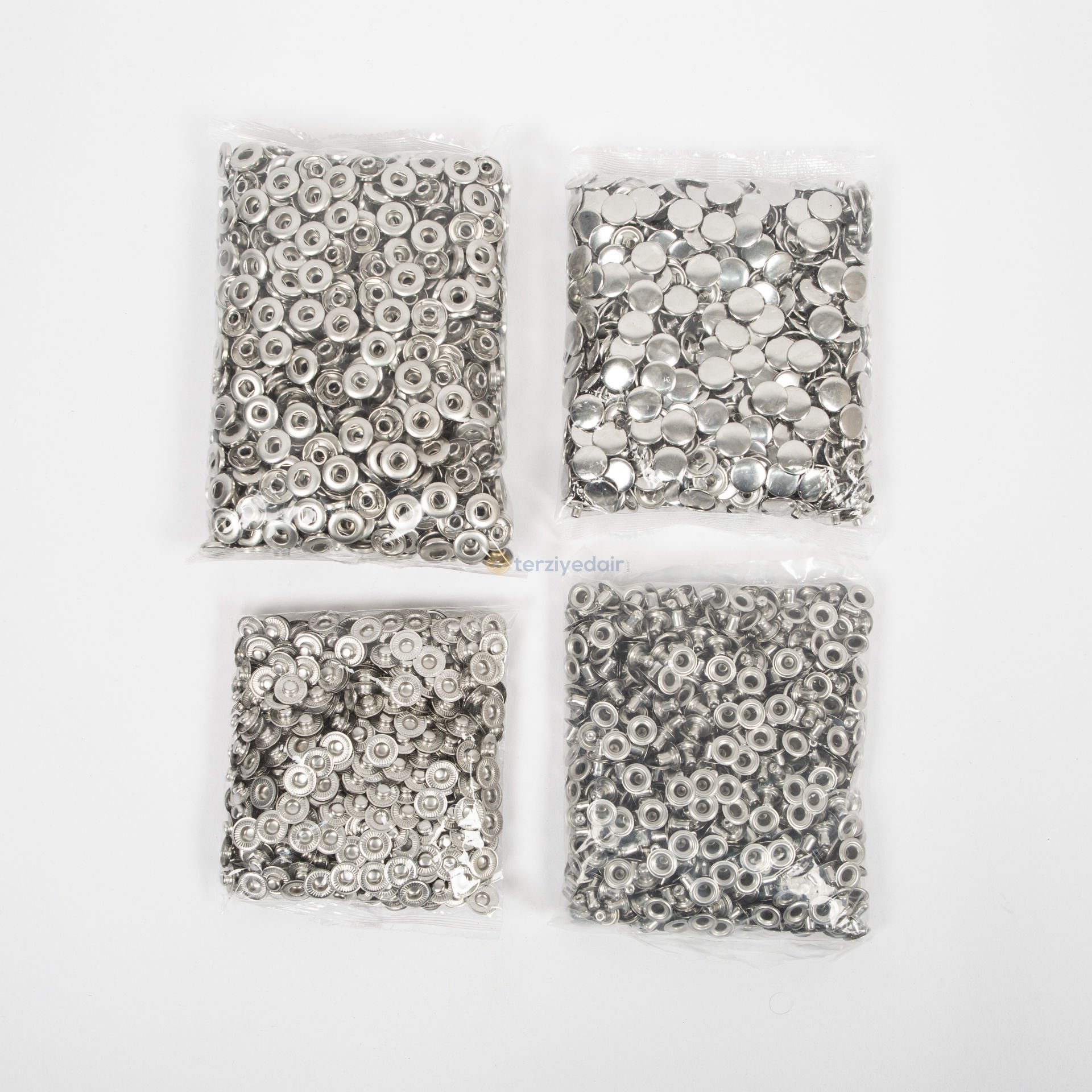 Alfa(15mm) Paslanmaz Çıtçıt 720 Adet