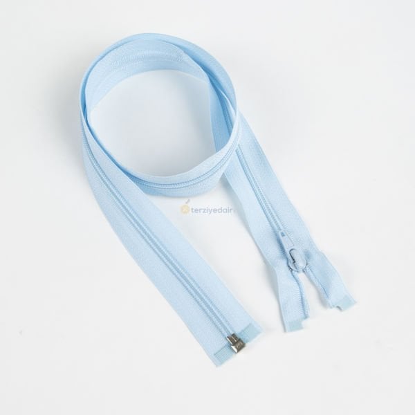 80cm Bebe Mavi Mont Fermuarı