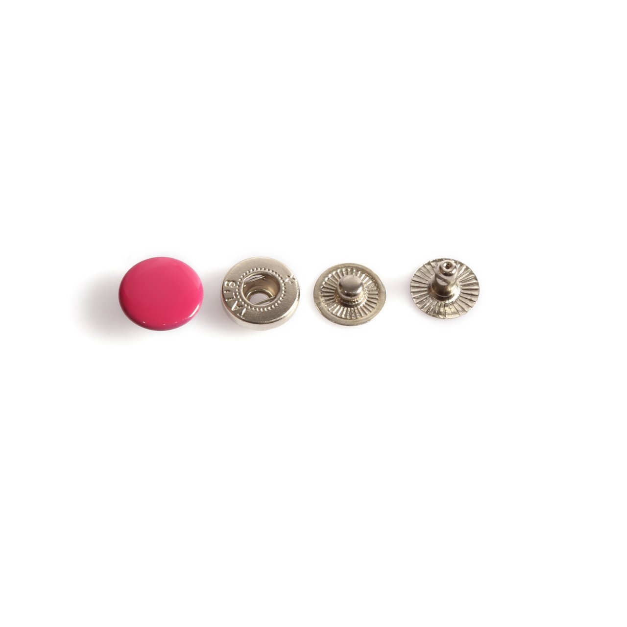 12.5mm Pembe Mont Çıtçıt (54no) 100 Adet