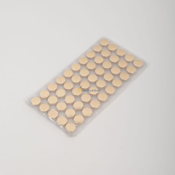 15mm Mont Çıtçıt Zamak Kapaklı Ayna 1000 Adet