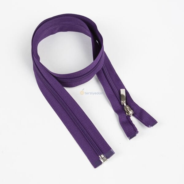 80cm Mor Mont Fermuarı