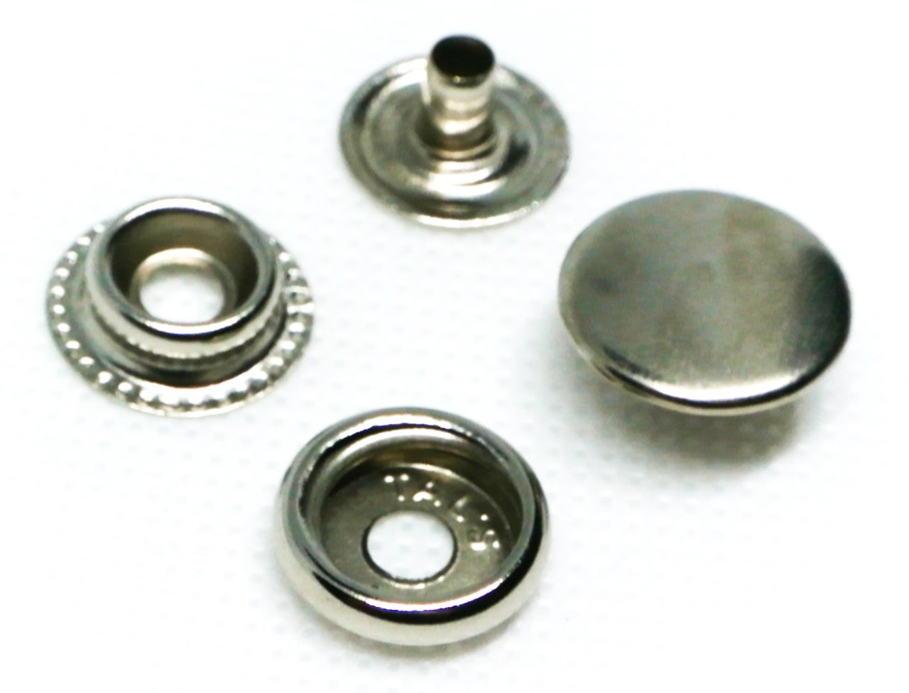 15mm Nikel(Gümüş) 61 Sistem Çıtçıt