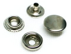 15mm Nikel(Gümüş) 61 Sistem Çıtçıt