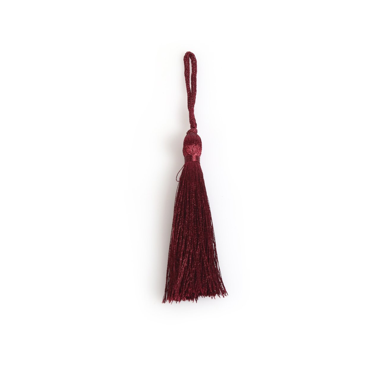 7cm Koyu Bordo Püskül 10 Adet
