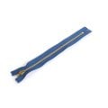 5 Adet 18cm Saks Mavi Metal Fermuarı