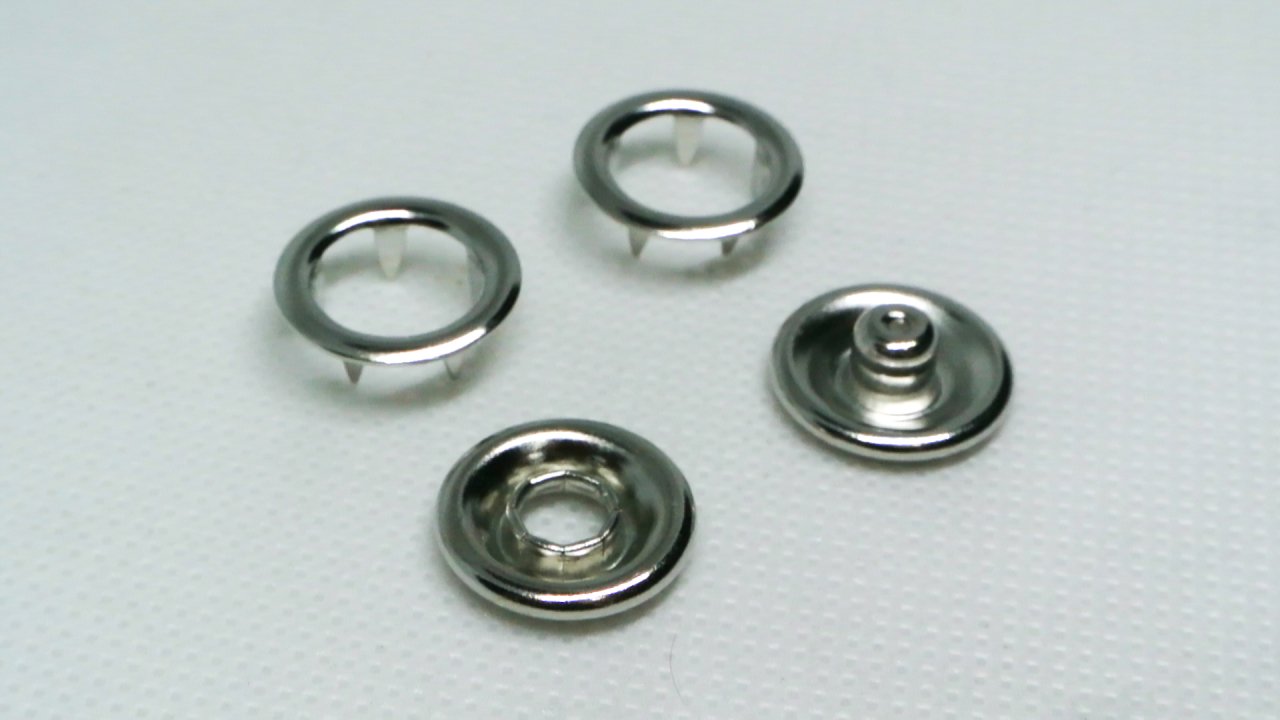 15mm Nikel(Gümüş) Klikıt