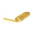 Gold Simli Saten Kurdele 1 Cm