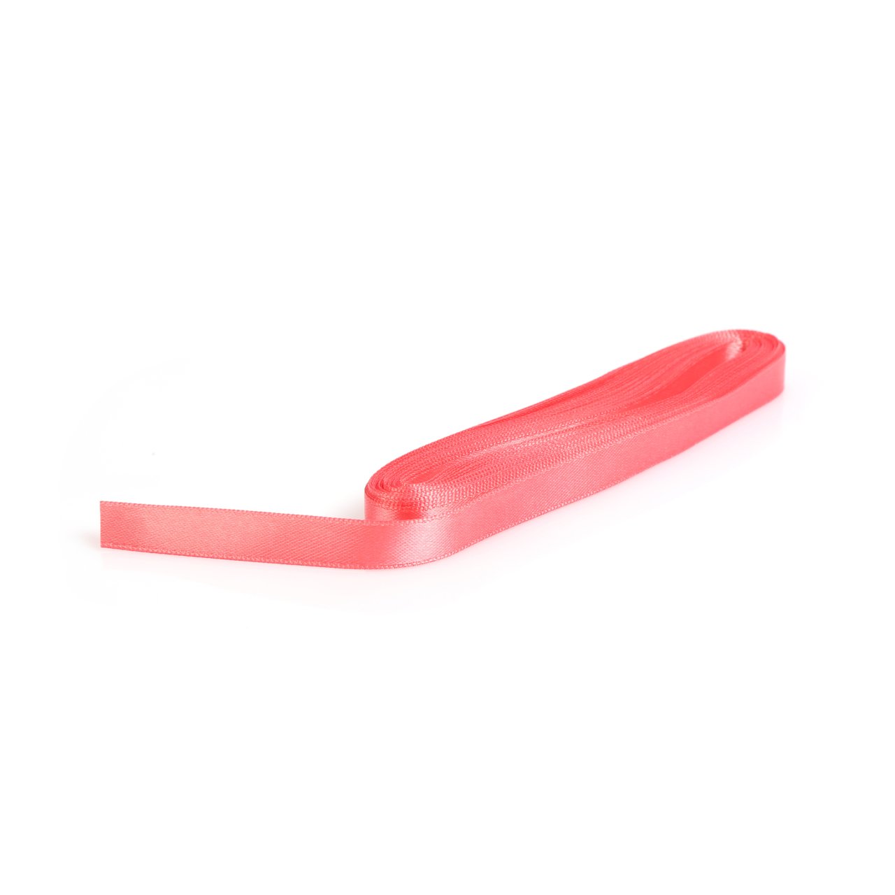 Şeker Pembe Saten Kurdele 1 Cm