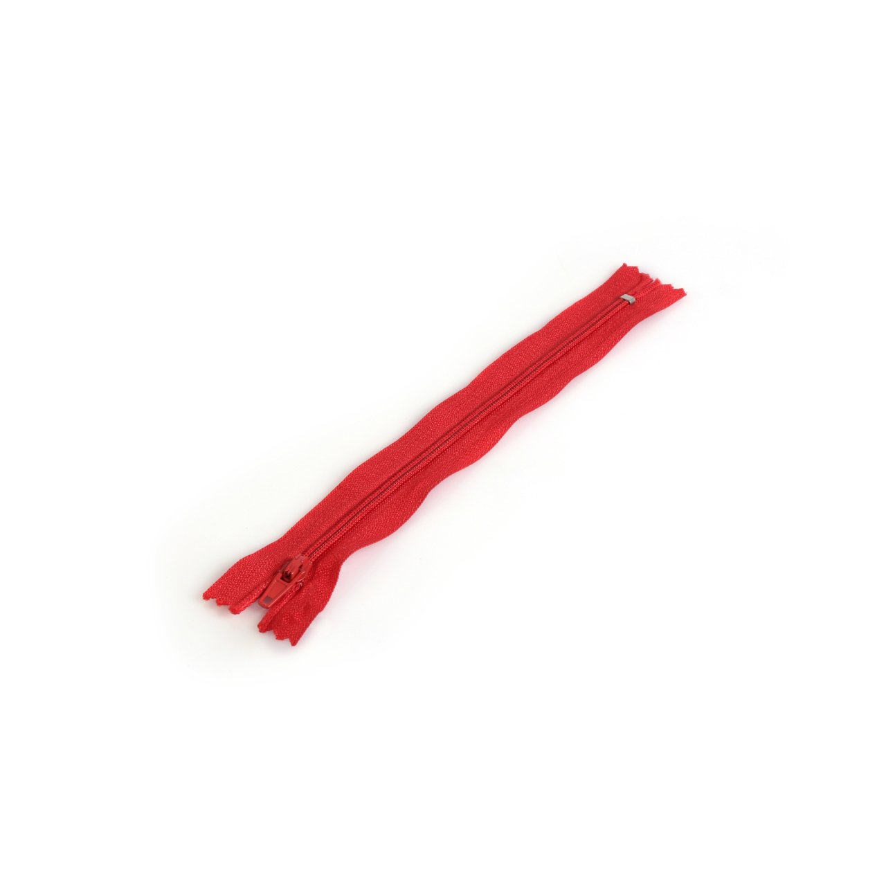 20cm Kırmızı Pantolon Fermuarı 10 Adet
