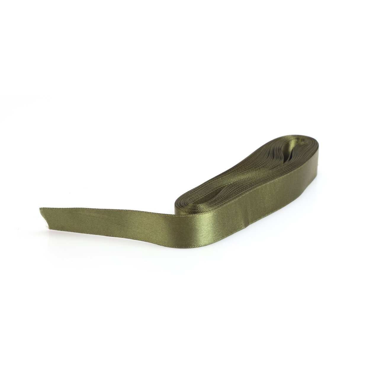 Haki Saten Kurdele 2 Cm