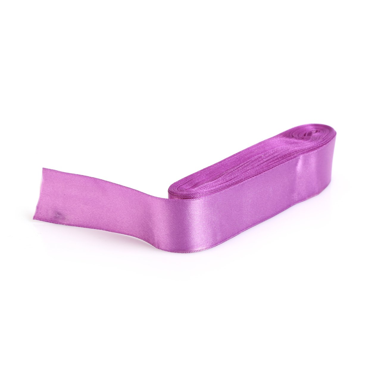 Lila Saten Kurdele 3 Cm