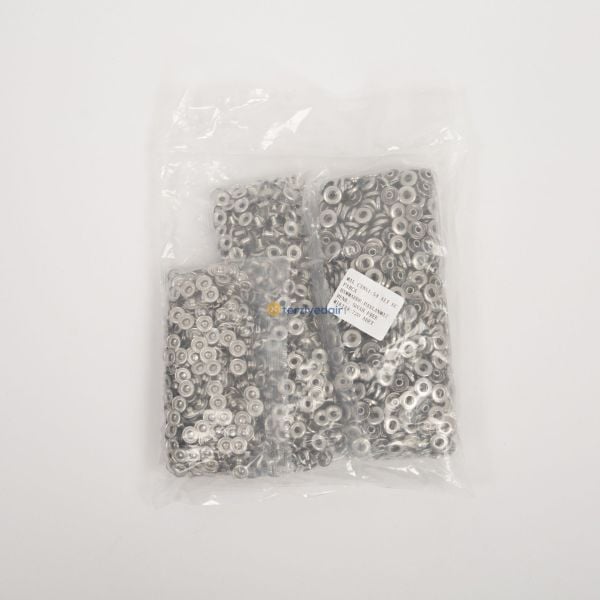 17mm Mont Çıtçıt Zamak Kapaklı Ayna 100 Adet