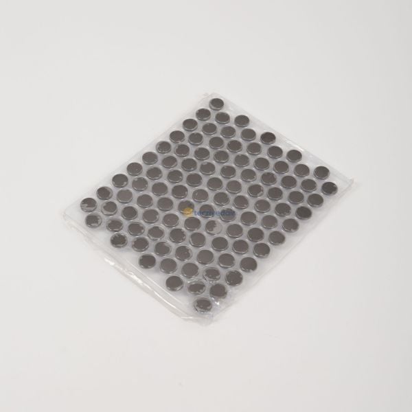 17mm Mont Çıtçıt Zamak Kapaklı Ayna 100 Adet