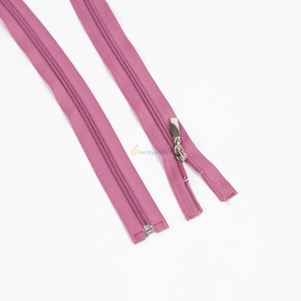 80cm Gül Kurusu Mont Fermuarı