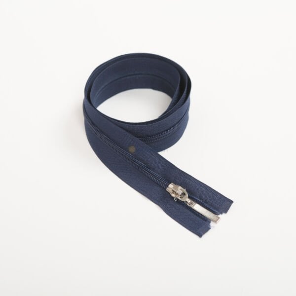 80cm Açık Lacivert Mont Fermuarı