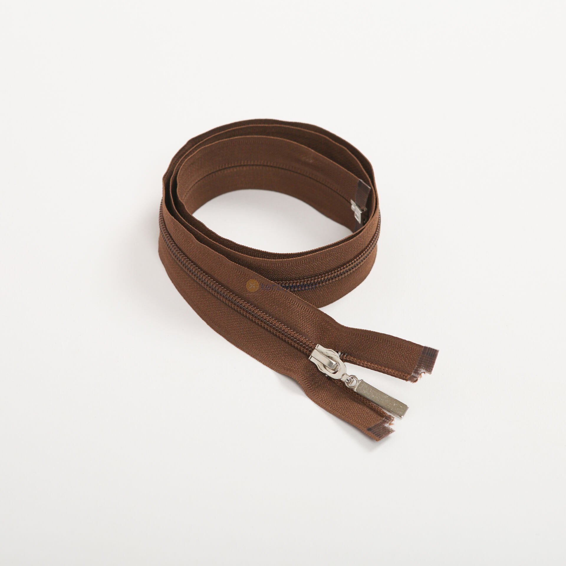 80cm Açık Kahve Mont Fermuarı