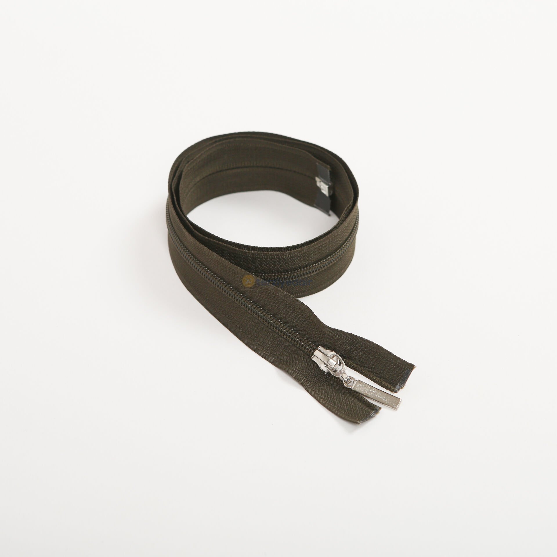 80cm Koyu Haki Mont Fermuarı