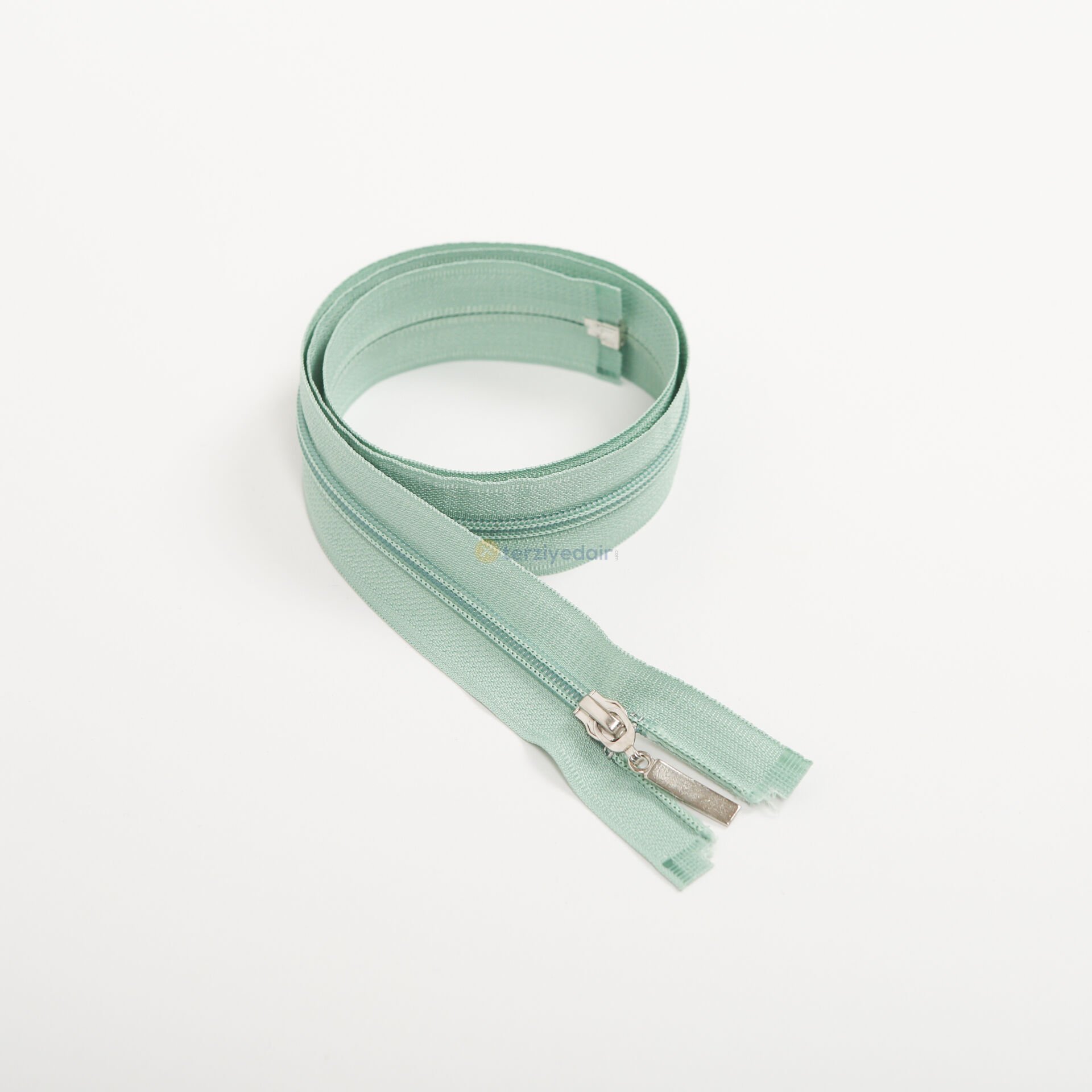 80cm Su Yeşili Mont Fermuarı