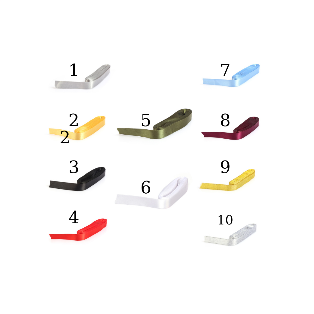 Saten Kurdele 2 Cm 1-) Gri