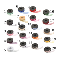 Saten Şifon Kurdele 1-) Su Yeşili