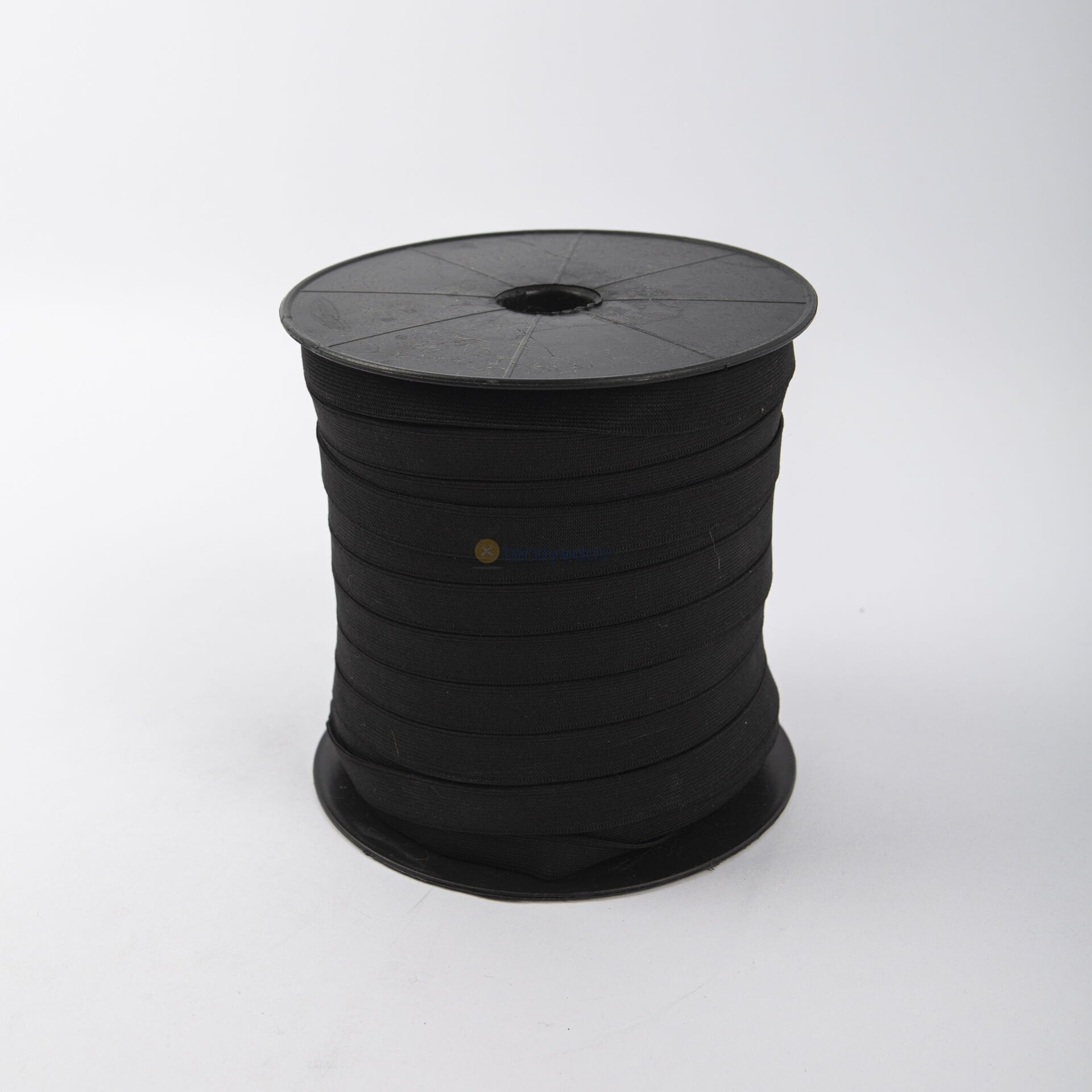 1.5cm Siyah Lastik 100metre