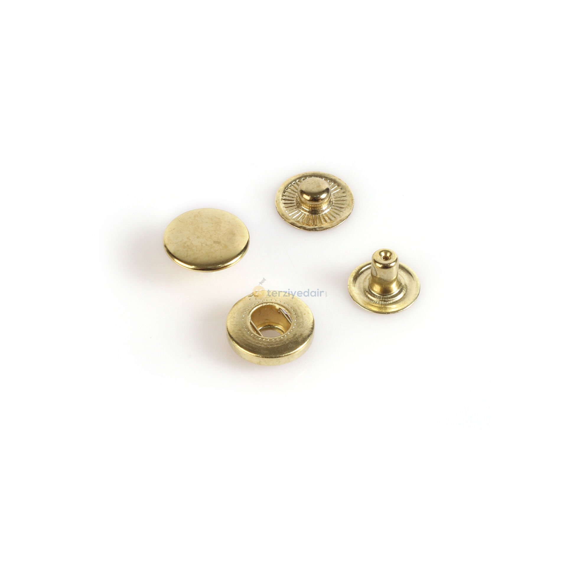 15mm Gold Mont Çıtçıtı