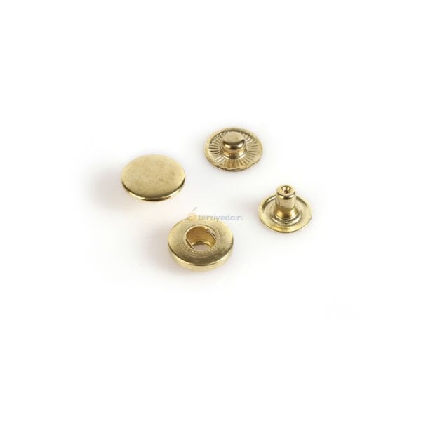 15mm Gold Mont Çıtçıtı